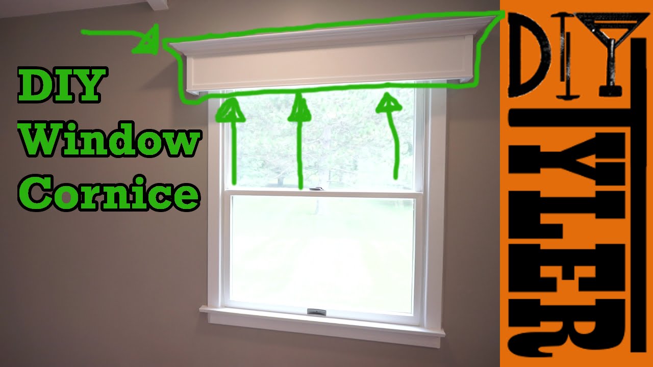 Simple Diy Window Cornice Diytyler