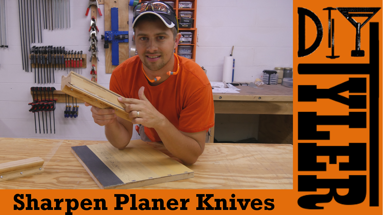 How To Make A Planer / Jointer Blade Sharpening Jig 