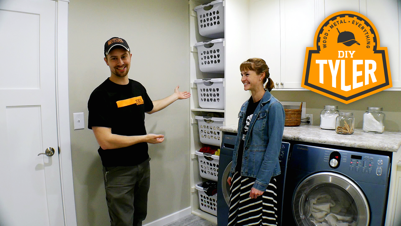 Stackable Laundry Basket Storage