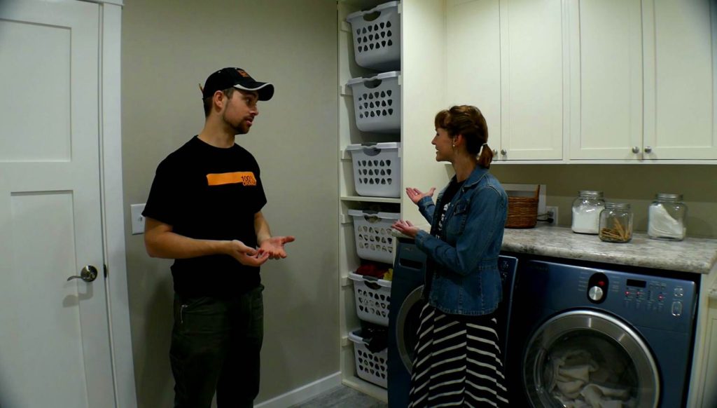 Stackable Laundry Basket Storage