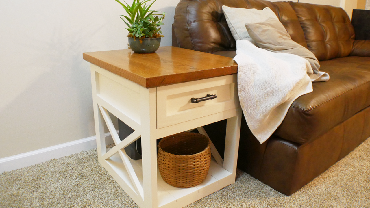 Modest pictures of end tables Farmhouse Style End Tables Diytyler