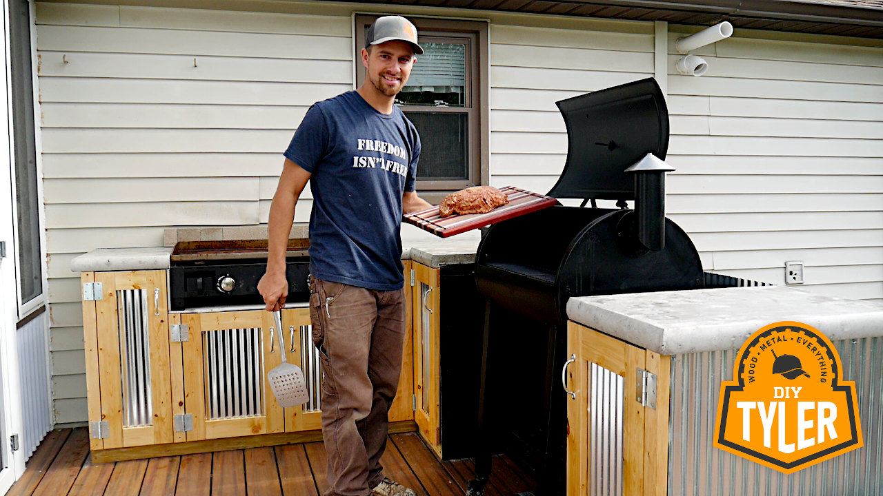 diy pellet smoker box