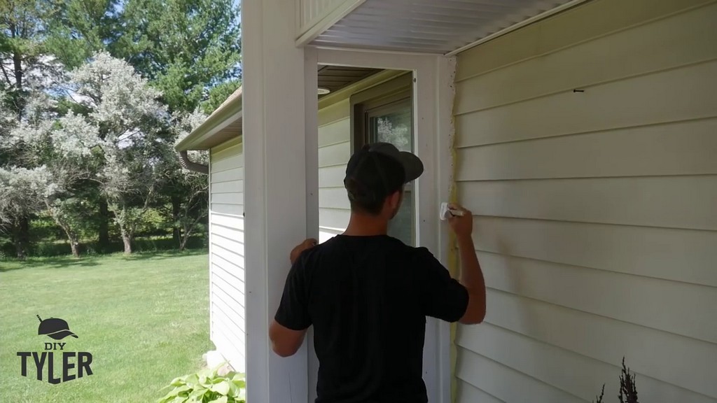 painting over foam sealant for covered deck