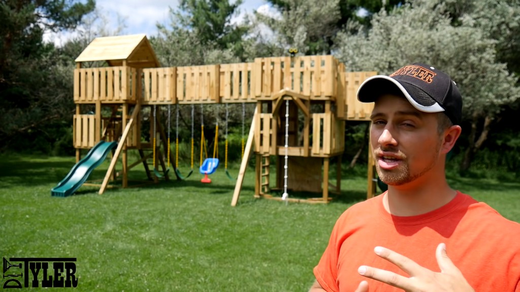 Building the World's Greatest DIY Swing Set