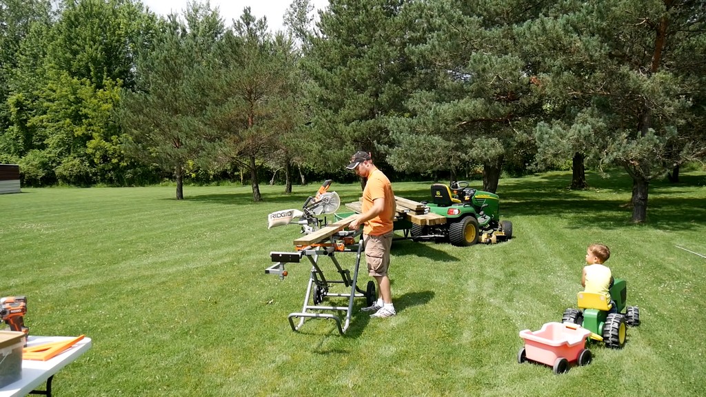 cutting boards for diy backyard swing set